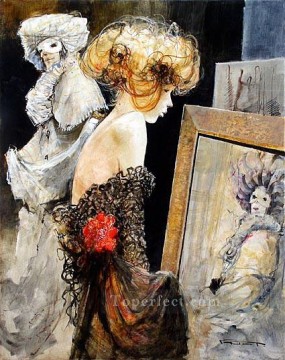 Moderno Painting - MADEMOISELLE MP Moderno